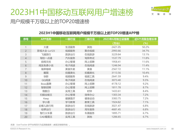 报告页面80