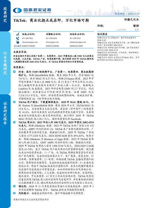 报告页面1